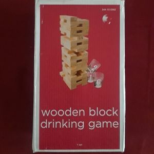 Wooden block Drinking game